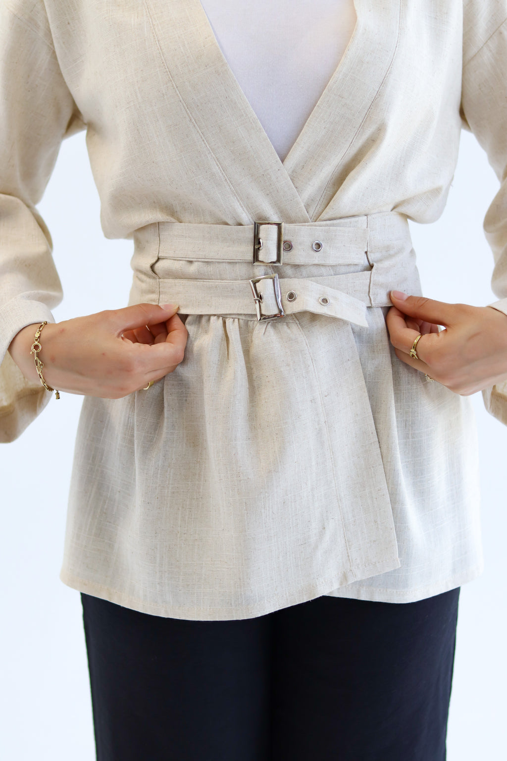 Muse blouse in beige