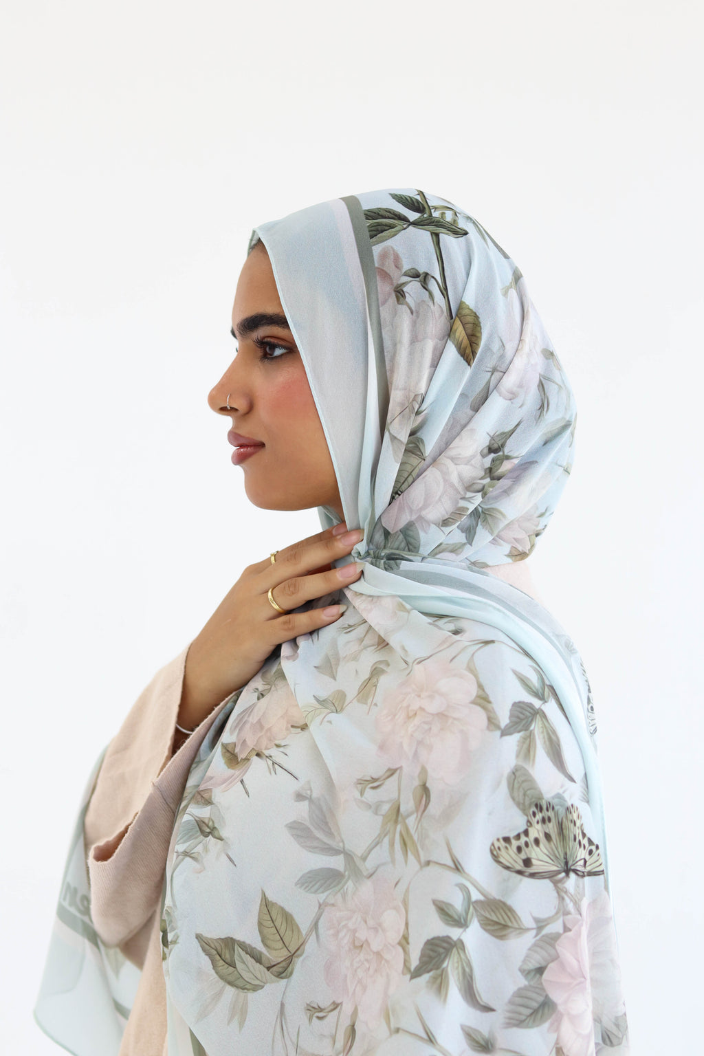 Crystal Petal in chiffon