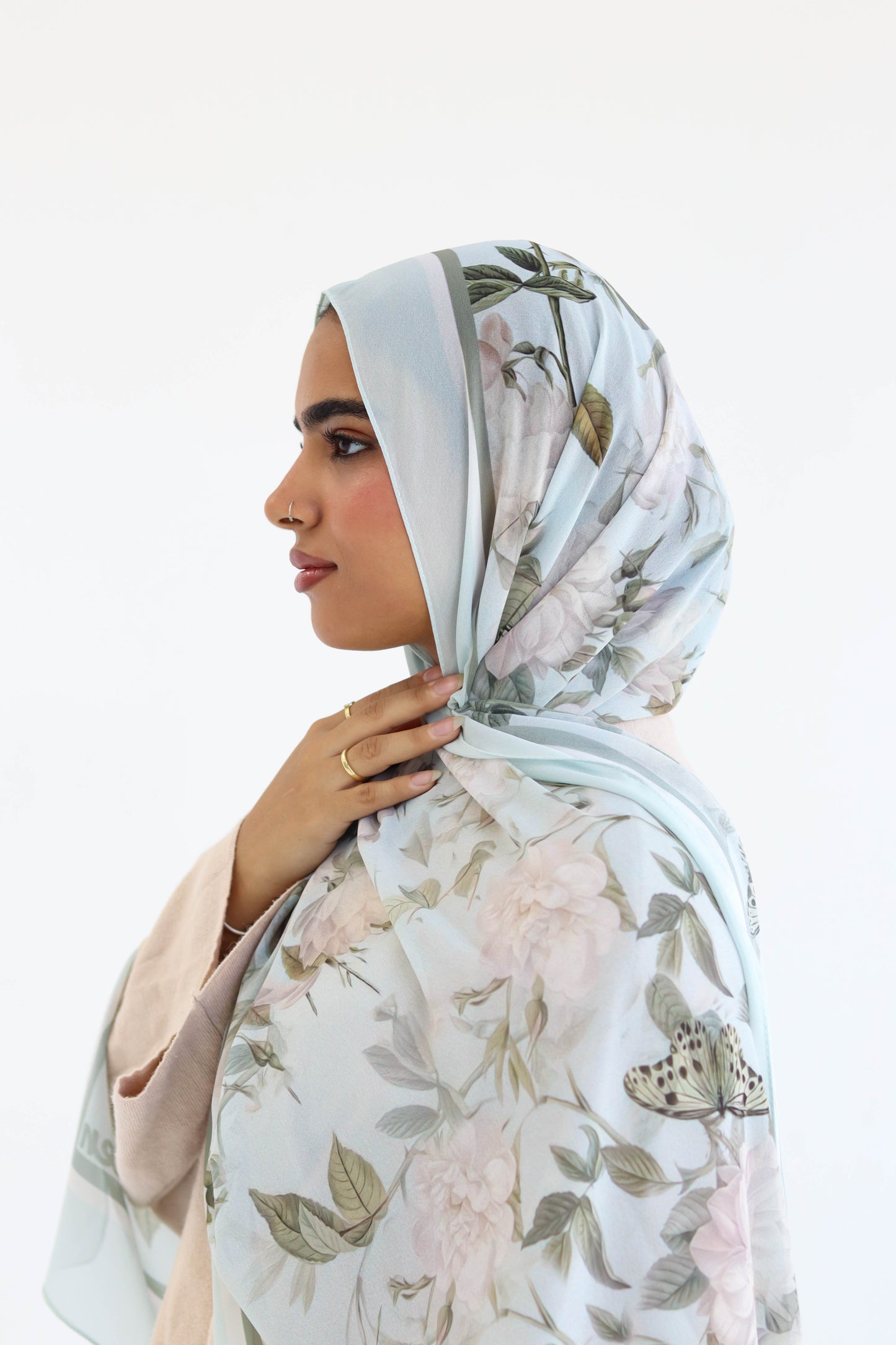 Crystal Petal in chiffon