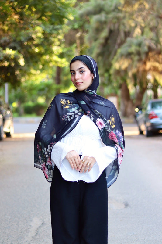 Secret Garden,Hawa and Crystal petal in chiffon Bundle