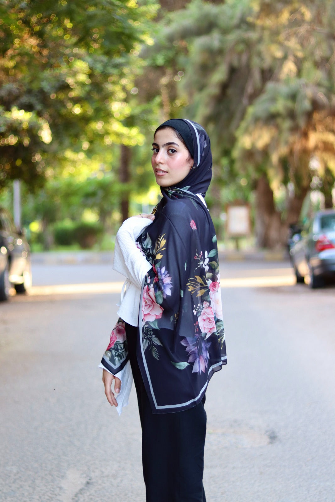 Secret Garden in chiffon