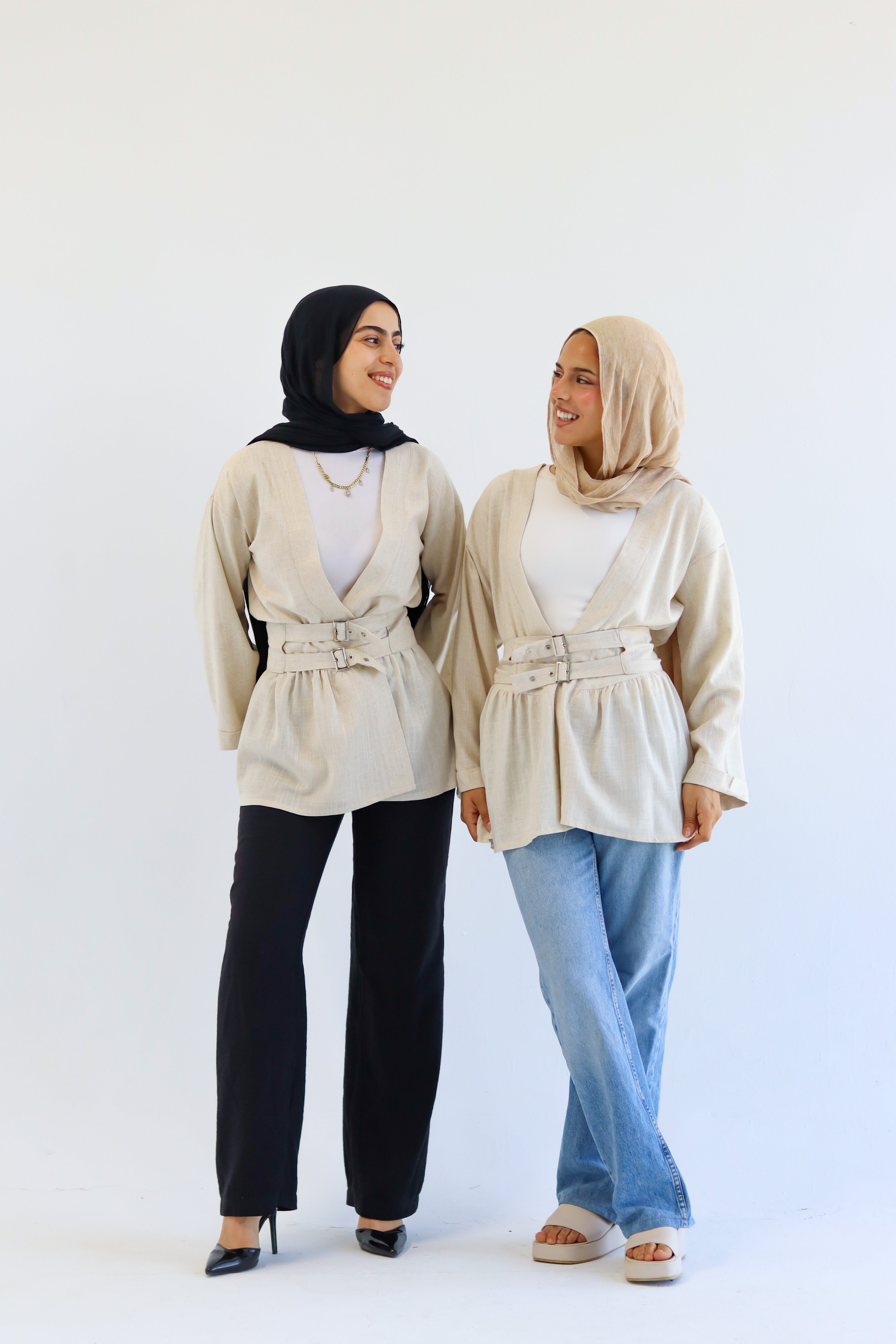 Muse blouse in beige