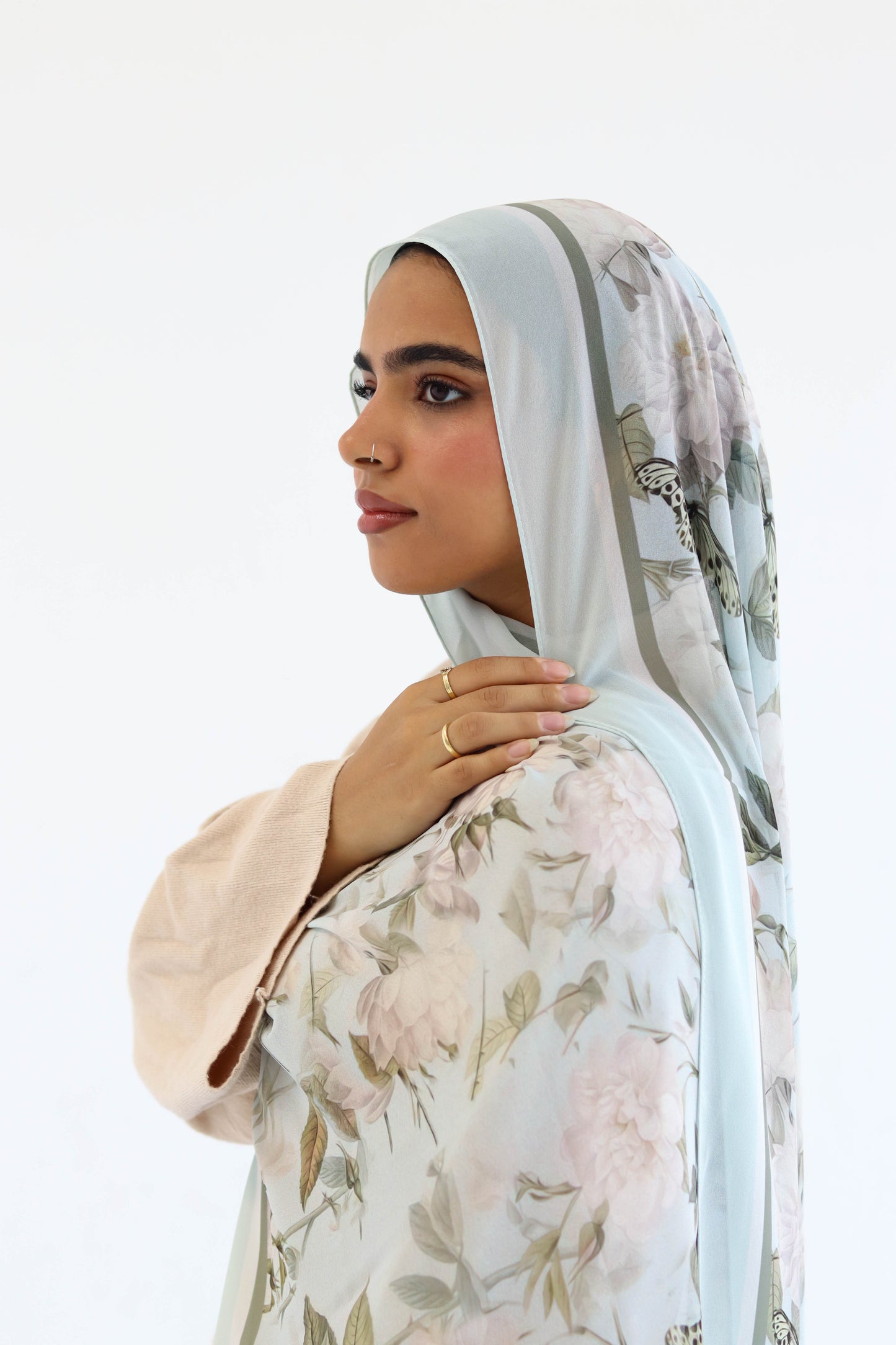 Crystal Petal in chiffon