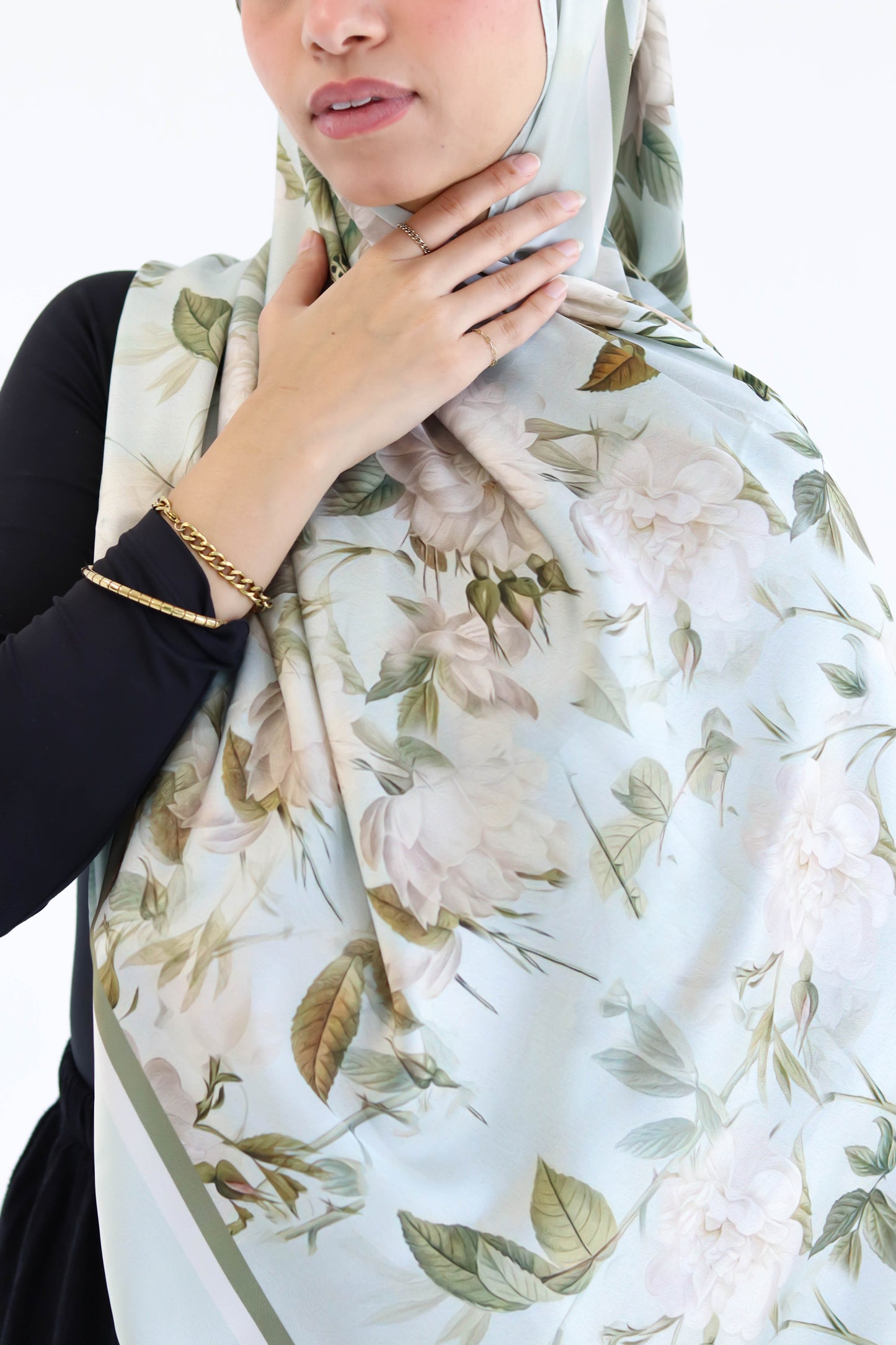 Crystal Petal in satin