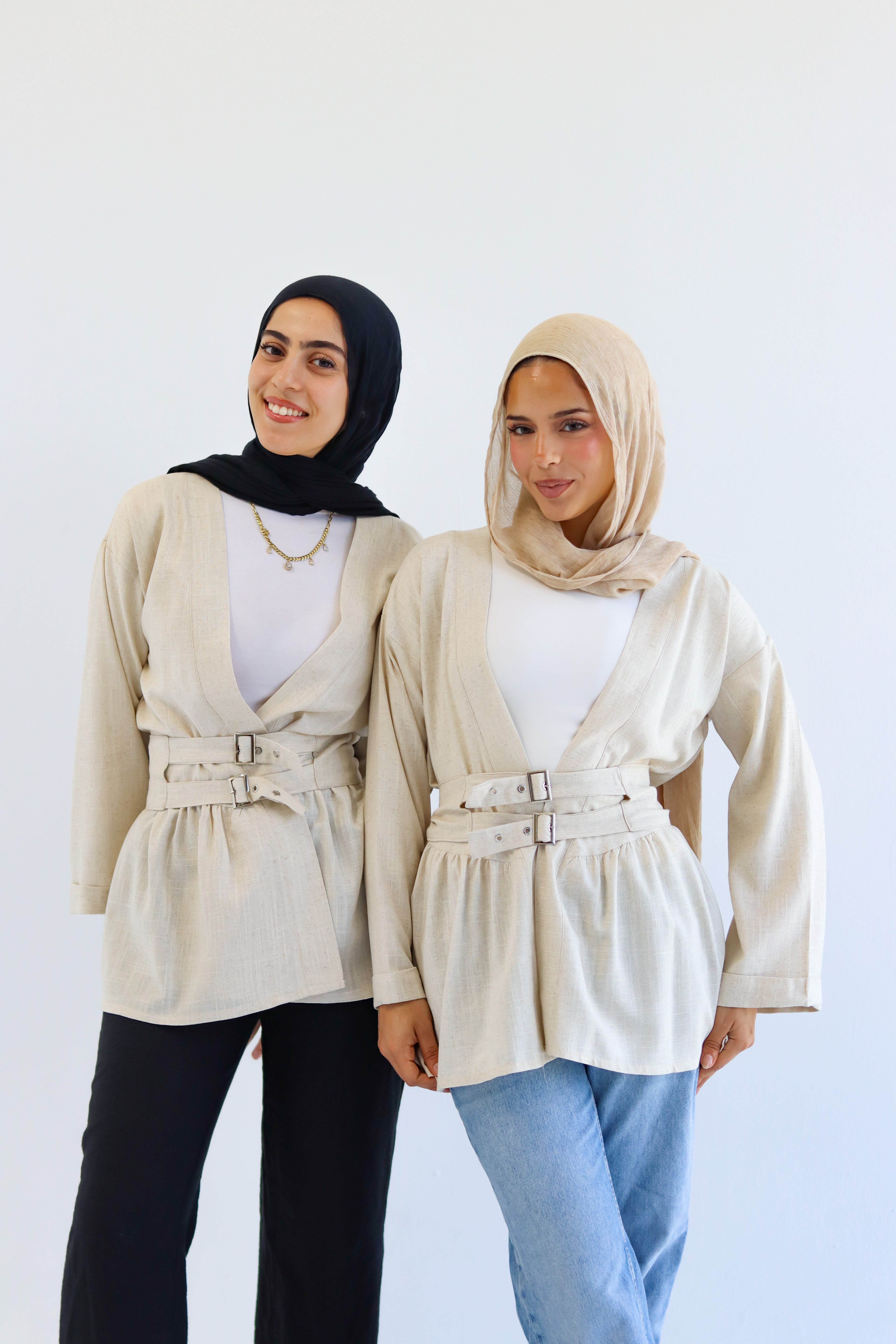 Muse blouse in beige