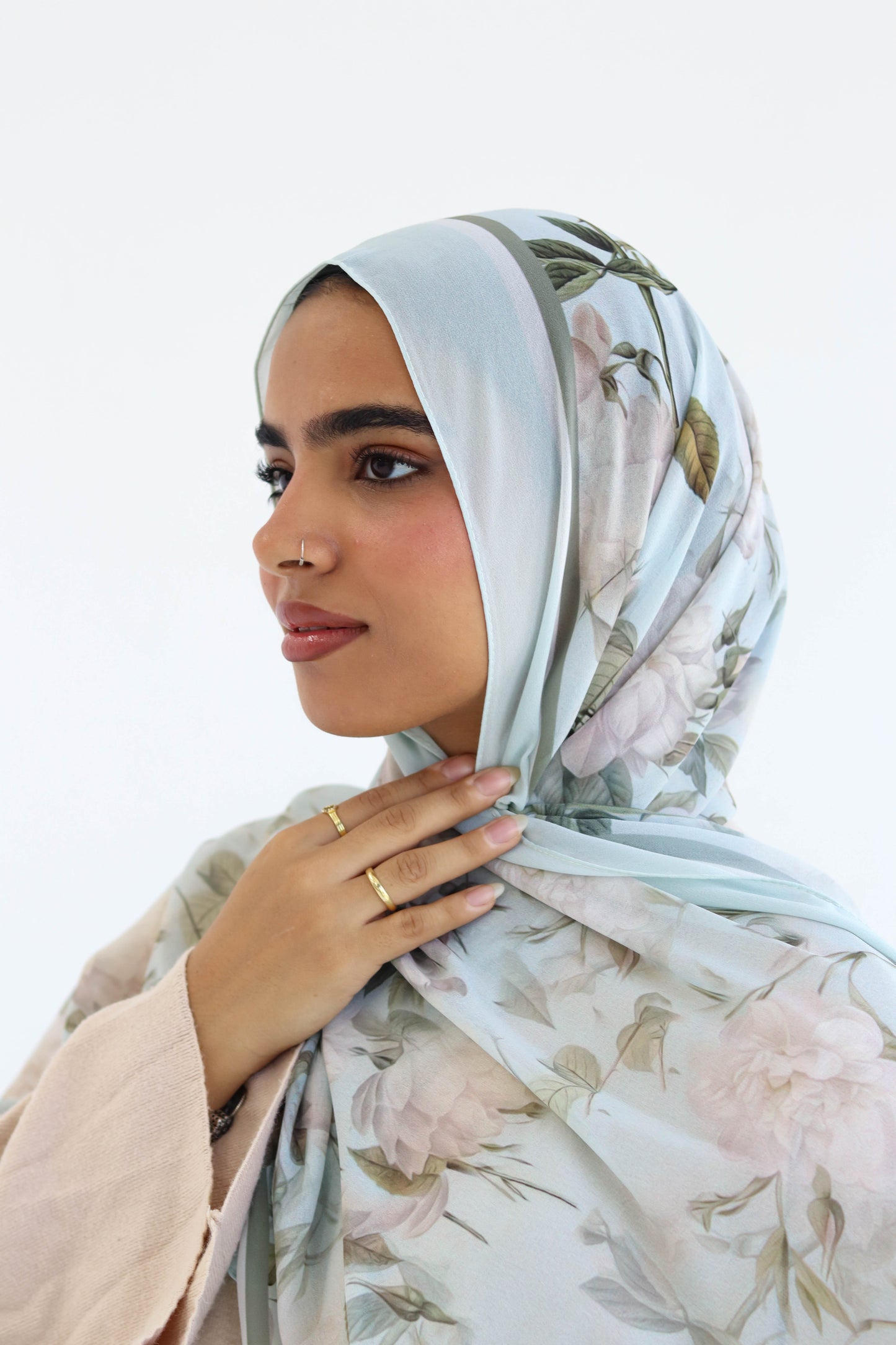 Crystal Petal in chiffon