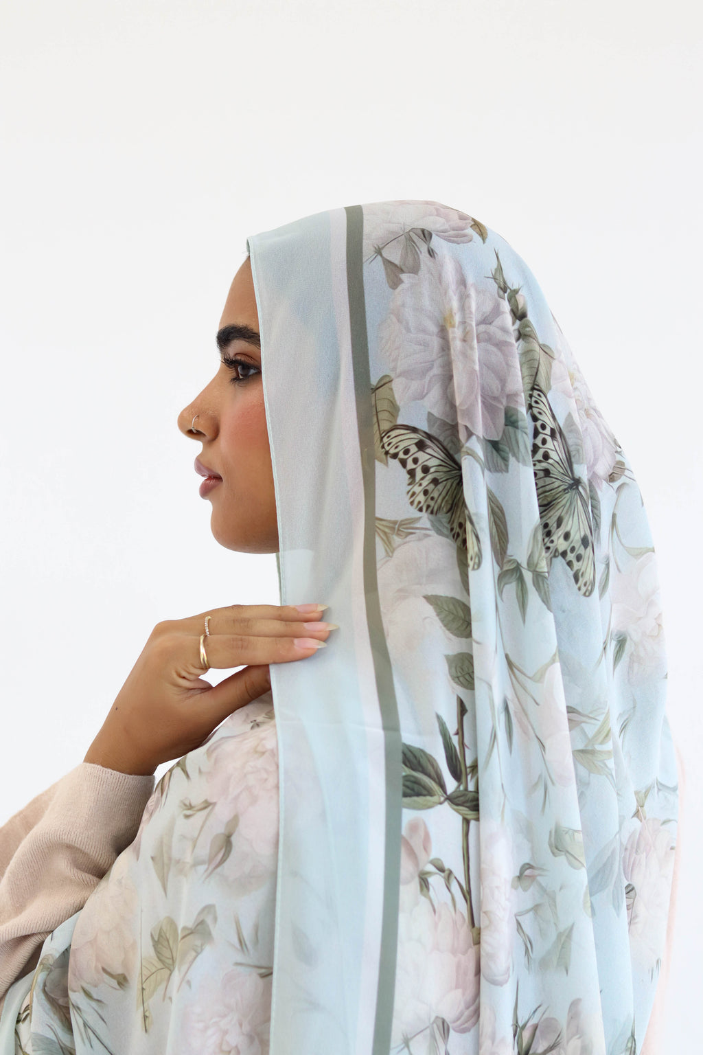 Crystal Petal in chiffon