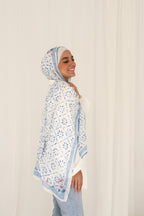 Magical Blue , Dreamy Peonies and  Hawa in chiffon