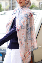 Tia Chiffon in blue
