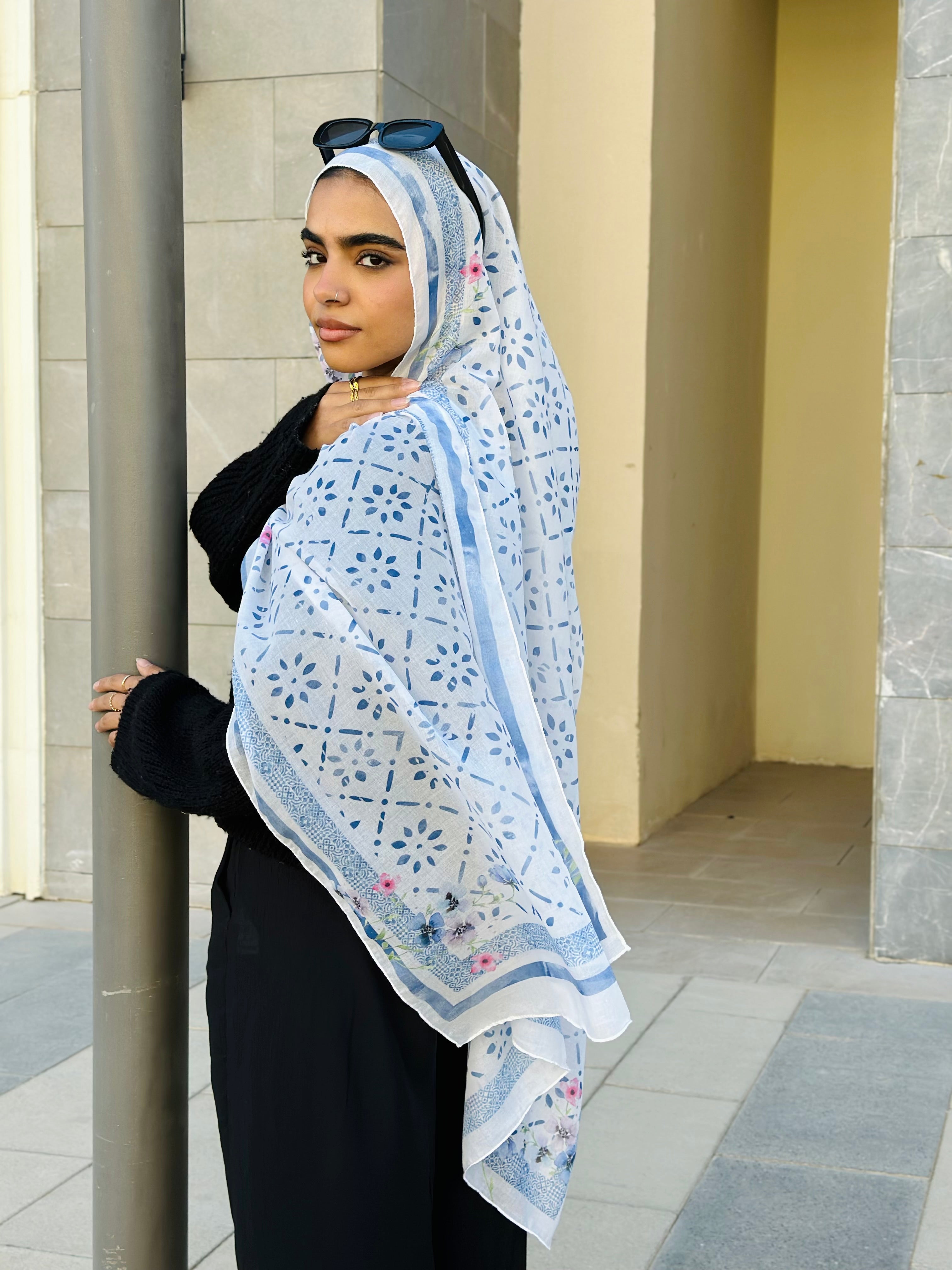 Magical Blue in Cotton Modal