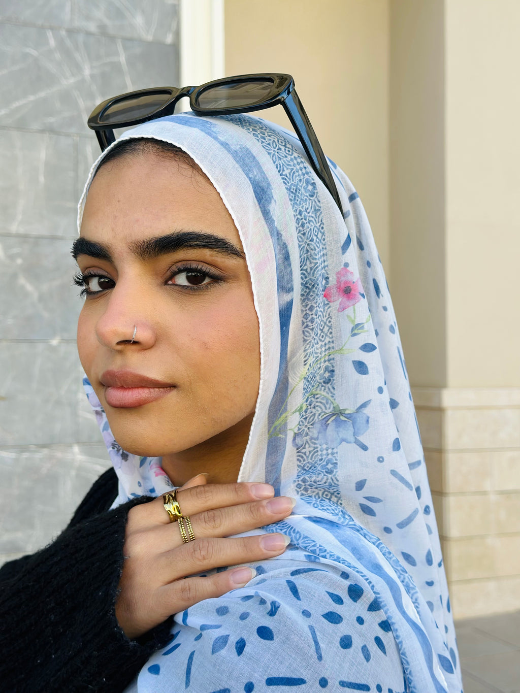 Magical Blue in Cotton Modal
