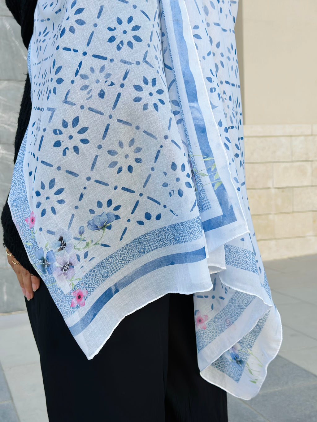 Magical Blue in Cotton Modal