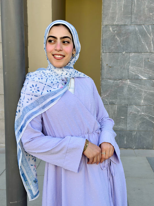 Magical Blue in Cotton Modal