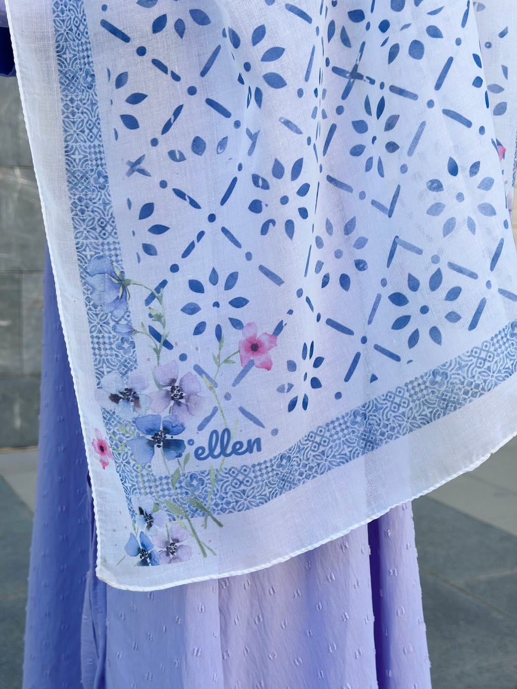 Magical Blue in Cotton Modal