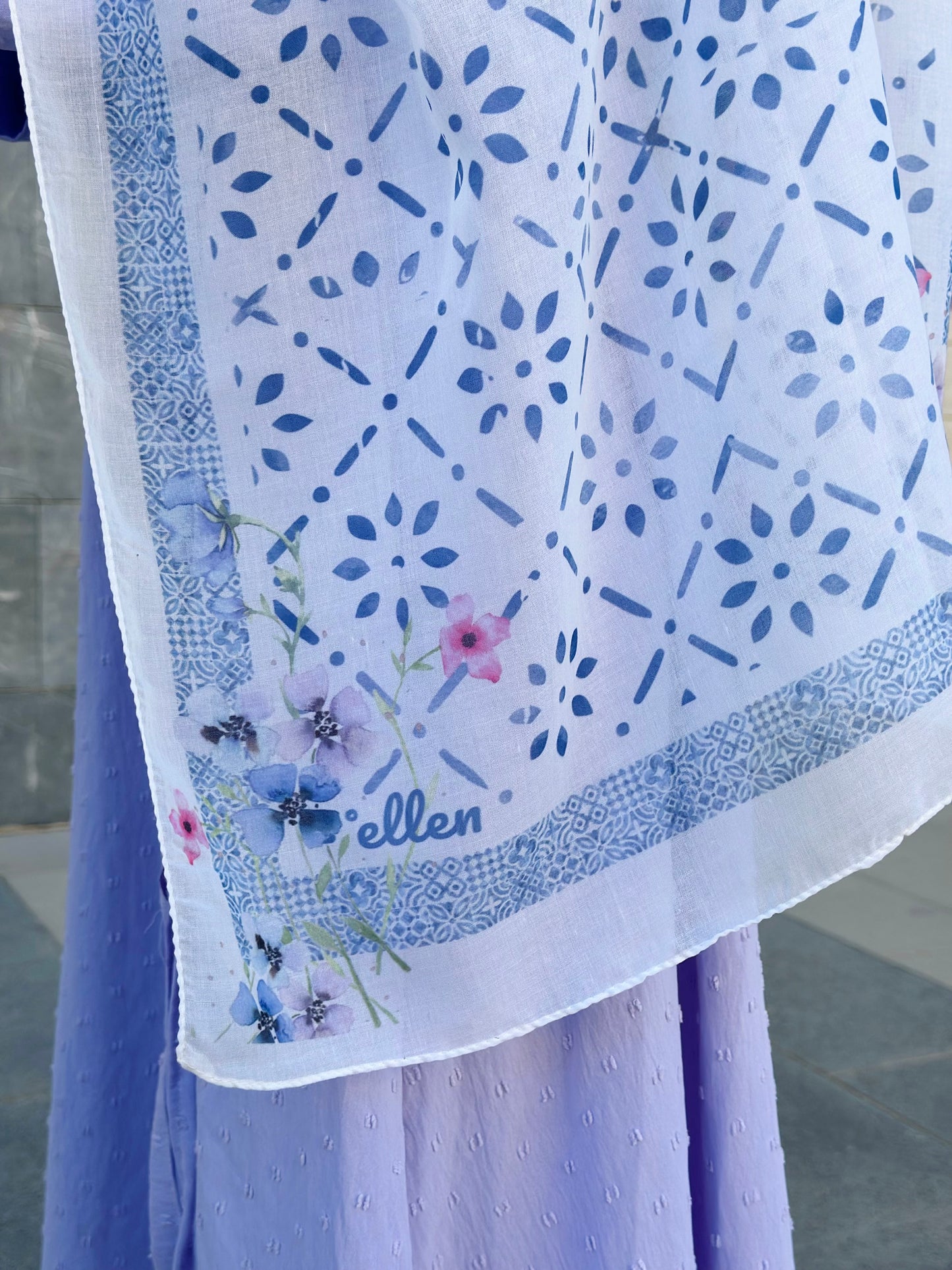 Magical Blue in Cotton Modal