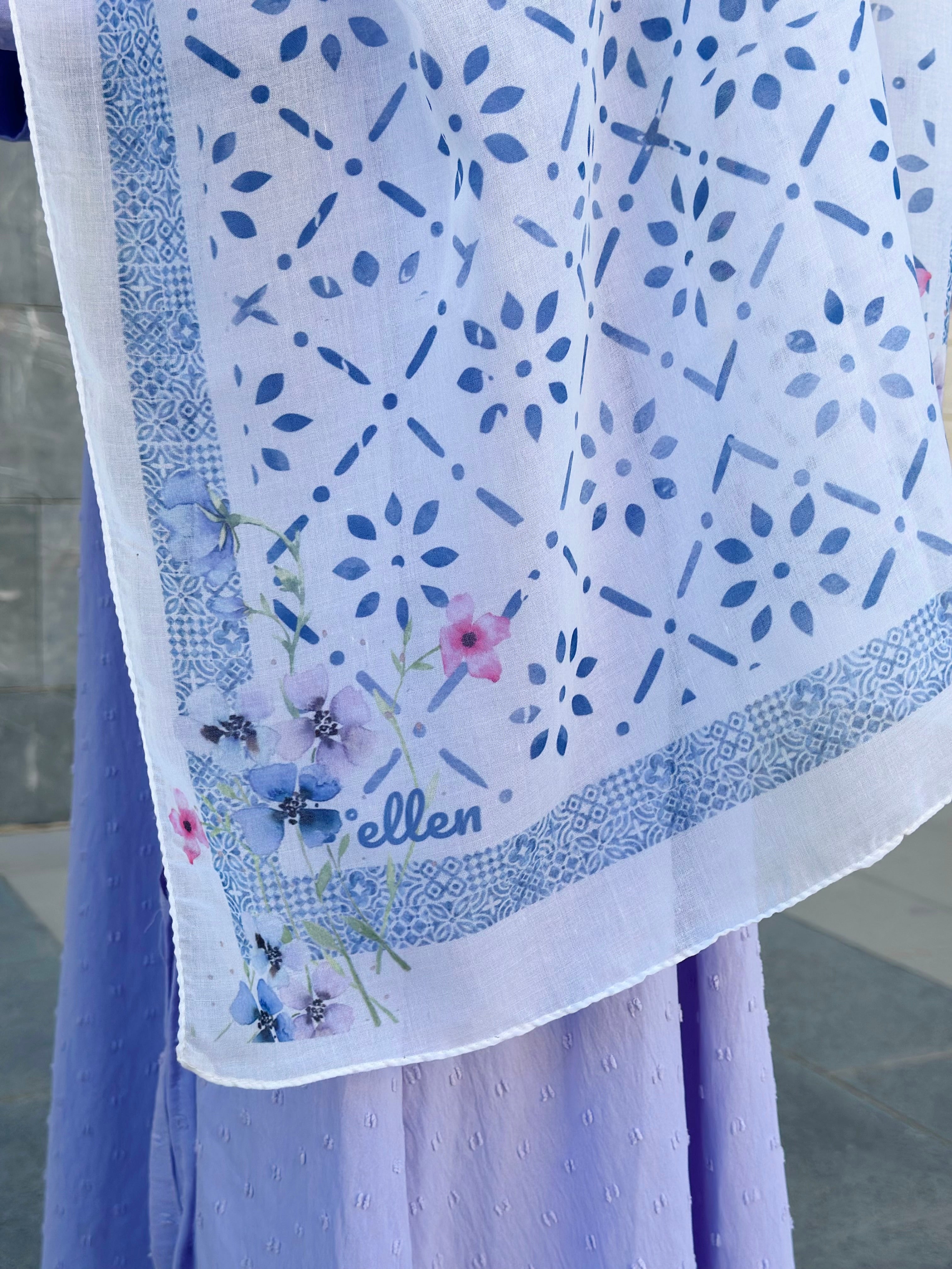 Magical Blue in Cotton Modal