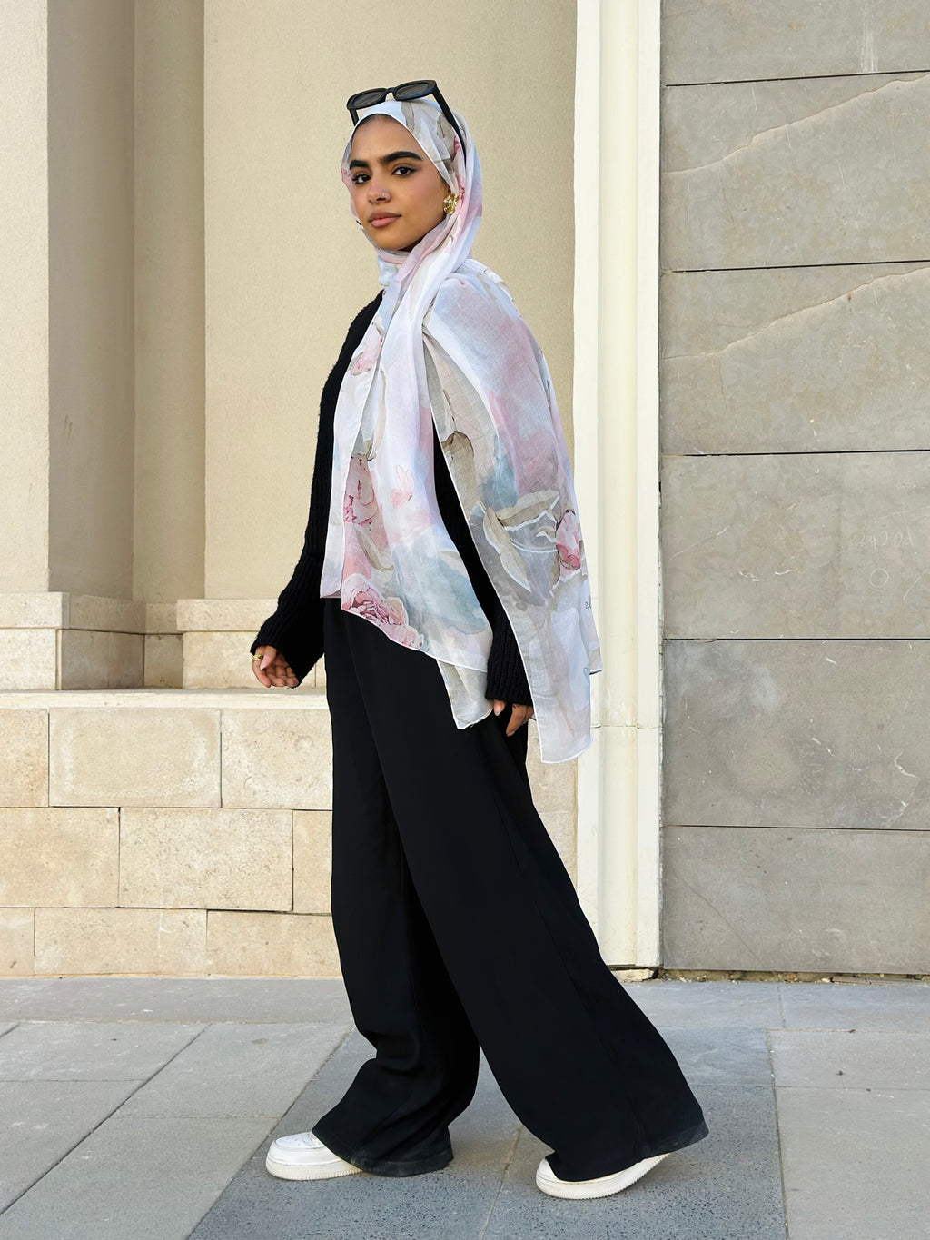 Dreamy Peonies in cotton modal