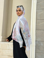 Dreamy Peonies in cotton modal