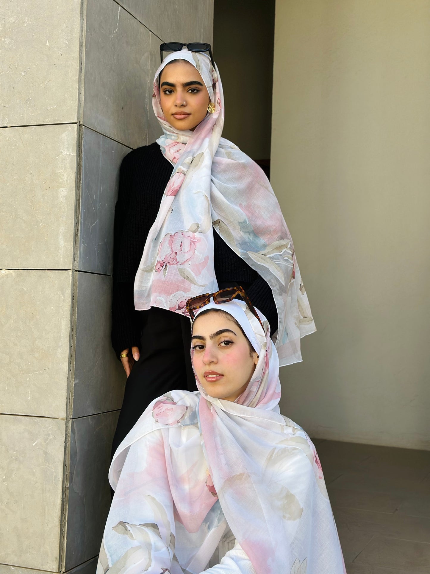 Dreamy Peonies in cotton modal