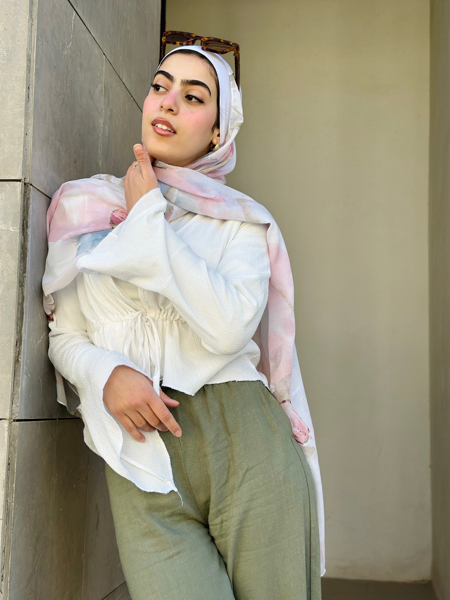 Dreamy Peonies in cotton modal